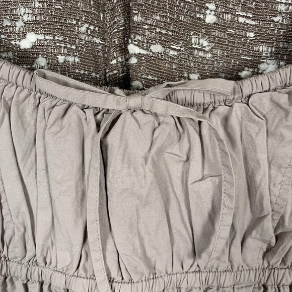 NWT Aritzia Sunday Best Martine Poplin Top Gray Smocked Chic Minimalist Women XS - Picture 2 of 12